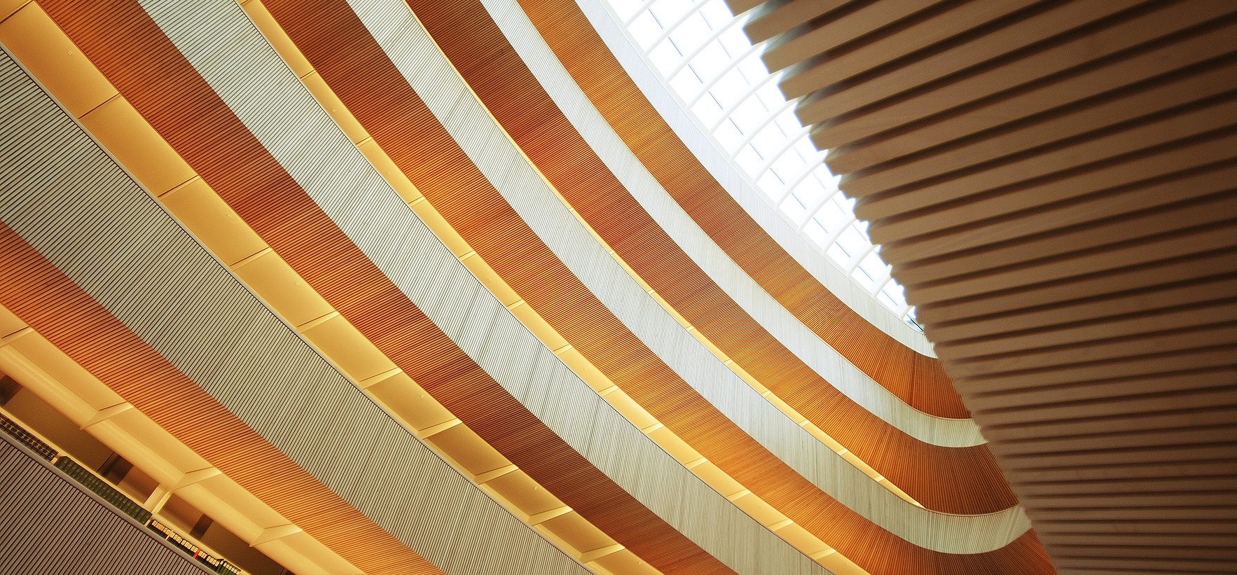 Inside of the library of the Faculty of Law of the University of Zurich